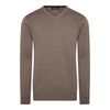 V-hals Taupe